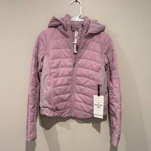 lululemon athletica Pink Push Your Pace Insulated Running Jacket